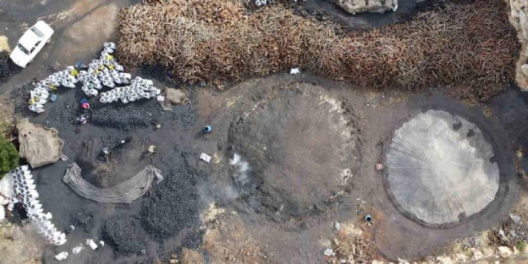 Ateş başında nöbet, toz içinde mesai! Toroslarda zorlu geçim kaynağı: Birçok ailenin ekmek kapısı oluyor 6